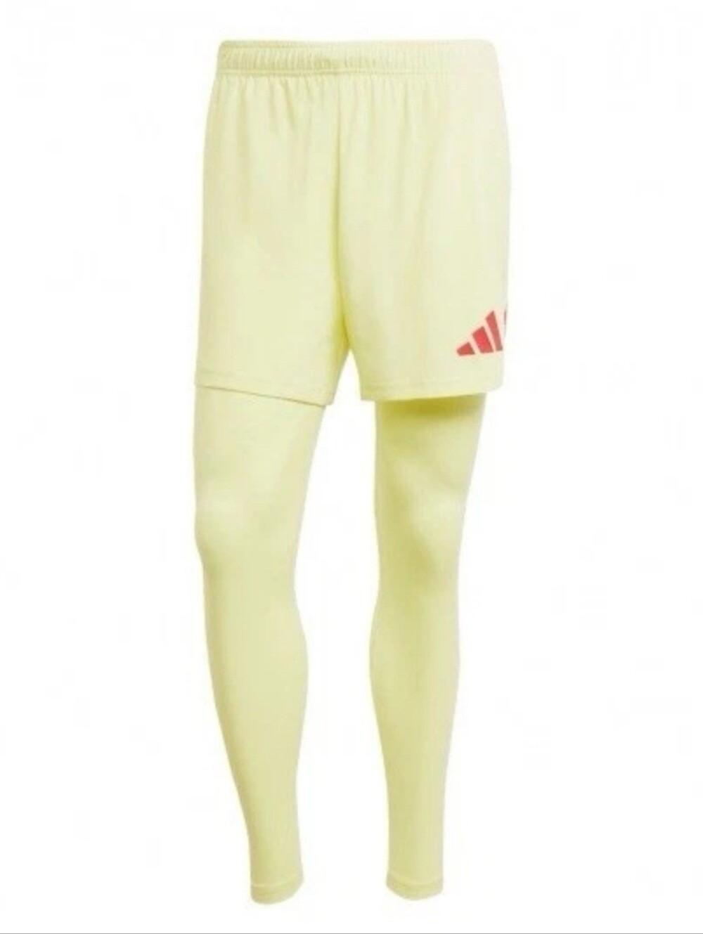 Adidas Tiro 25 Pro Goalkeeper Soccer Tights Shorts Yellow Mens Size XL JH3314